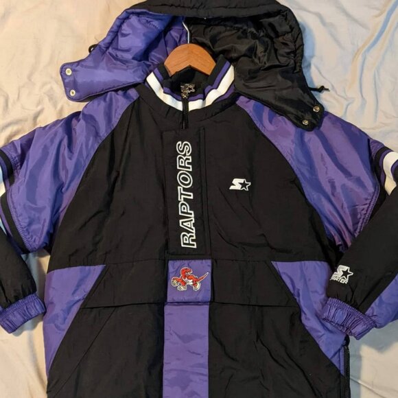Men's Vintage 90s Toronto Raptors Jacket - Picture 1 of 5